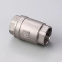 304 Stainless Steel H12 Vertical Check Valve Lift Type Threaded Reverse Stop Valve Water Pipe Household One-Way Valve Multi-DN