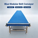 Adjustable Speed Motorized Conveyor System Stable Goods Transport Machinery For Warehouse Logistics