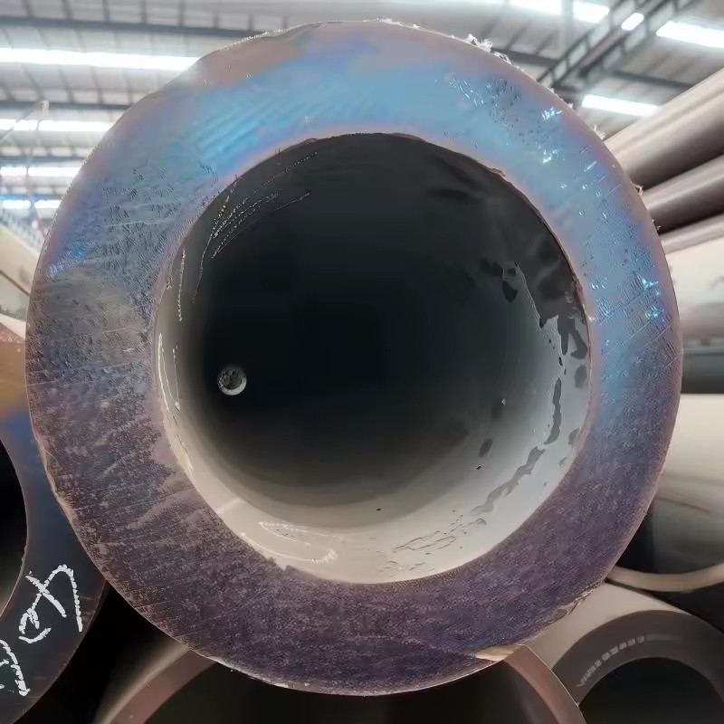 ISO9001 Certified Q355B Custom OD & WT Large Diameter Seamless Pipe 28.00x1.8" Torsion Strength for Heavy Machinery Custom Size