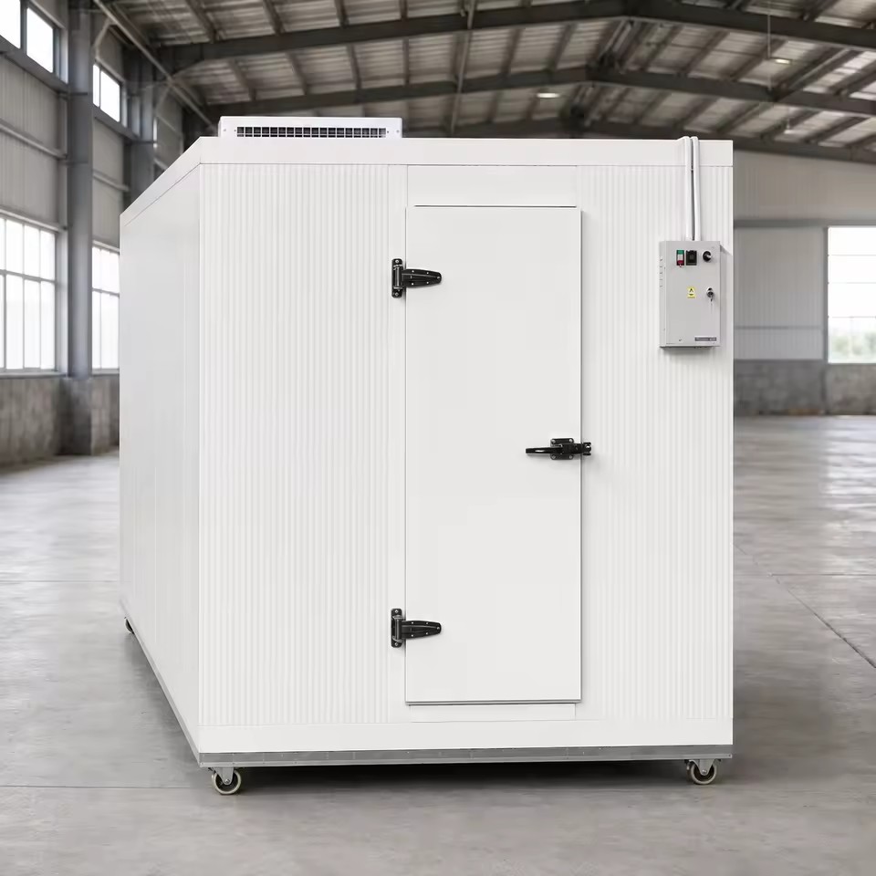 Dairy Cold Room for Milk Cheese and Yogurt Storage with Copeland Condensing Unit and Control System