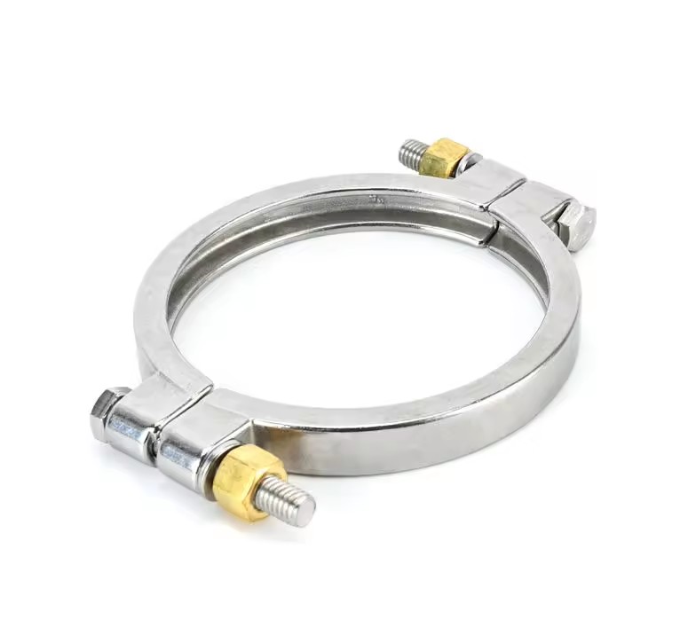 Industrial/Commercial-Grade Adjustable Heavy Duty Sanitary 304/316 Stainless Steel Polished Inch Clamp High Pressure