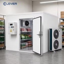 Small Cold Storage Room for Meat and Beverage Storage with Condensing Unit and Refrigeration System