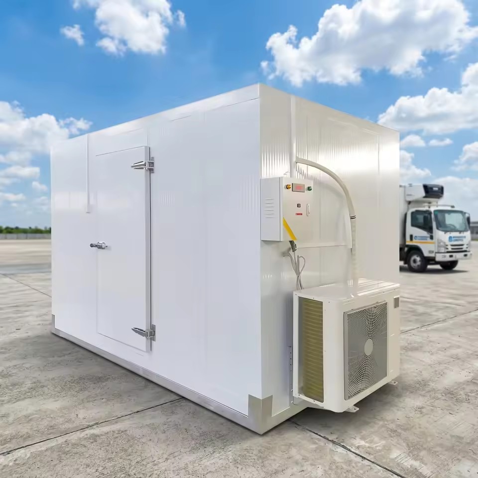 Haobei Walk-in Cold Room with Condensing Unit, Custom Solar PV Energy Storage Industrial Refrigeration System