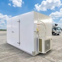 Haobei Walk-in Cold Room with Condensing Unit, Custom Solar PV Energy Storage Industrial Refrigeration System