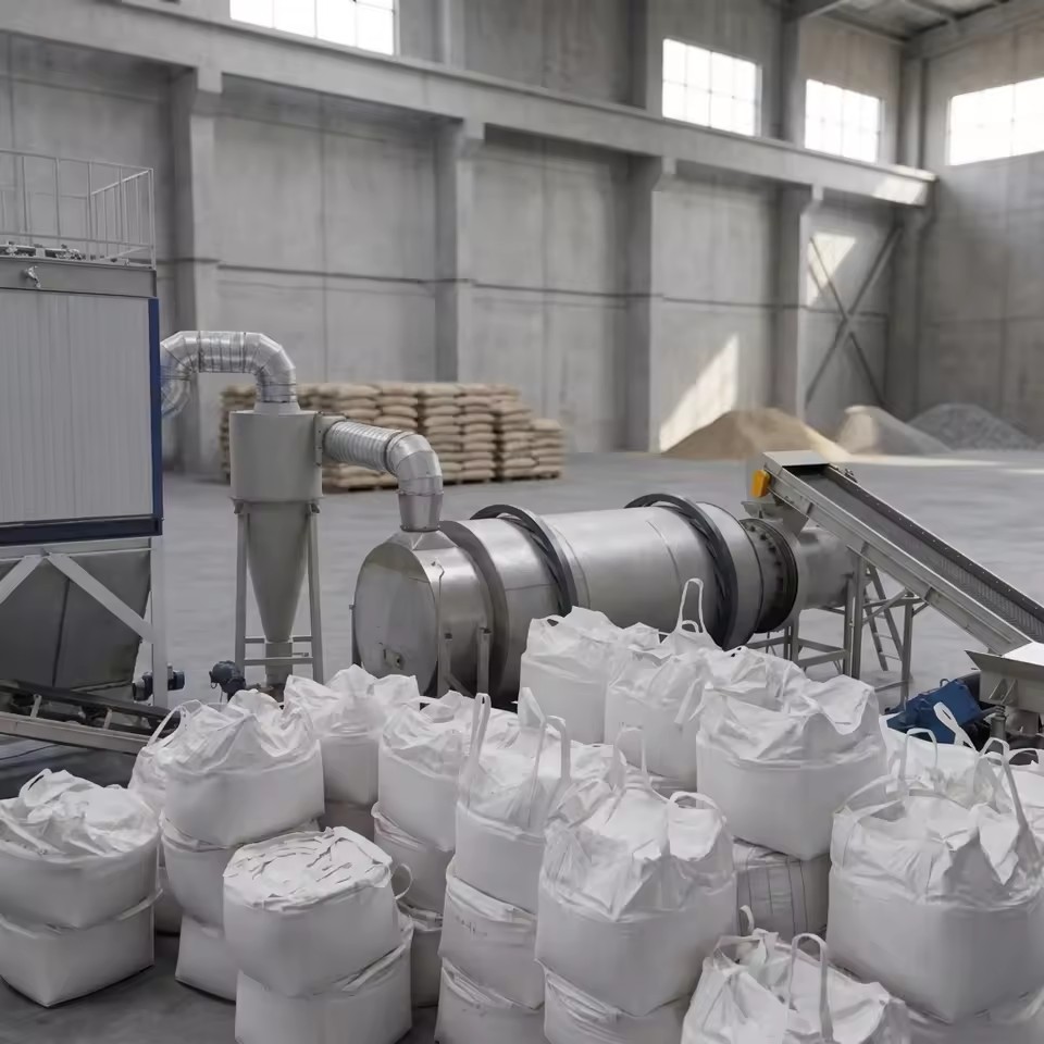 Advanced Rotary Sand Dryer for Silica Quartz Sand Processing High Capacity Triple Pass Drying Machine CE ISO Approved Unit