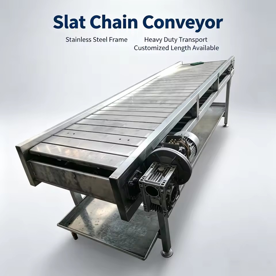 Custom Industrial Motorized Belt Conveyor Automated Material Handling Machinery For Packaging Logistics Warehouse