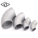 1 2.5 3 4 Inch Sus 316 304 Stainless Steel 45/90/180 Degree Welded Pipe Seamless Elbow Butt Weld Pipe Fittings for Petroleum