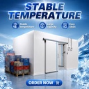 High Efficiency Commercial Cold Storage Cold Room Walk in Freezer Room Energy Saving Industrial Refrigeration Equipment