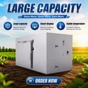 High Efficiency Energy Saving Cold Room Walk in Freezer Commercial Industrial Cold Storage for Meat Fish Fruit Vegetable