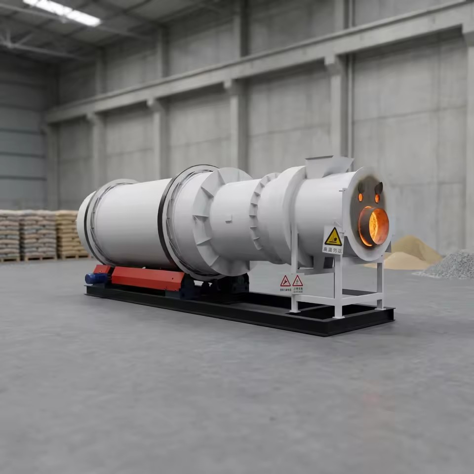 Professional Grade Rotary Sand Dryer for Foundry Sand and Mineral Processing High Efficiency Drying Machine CE ISO Unit
