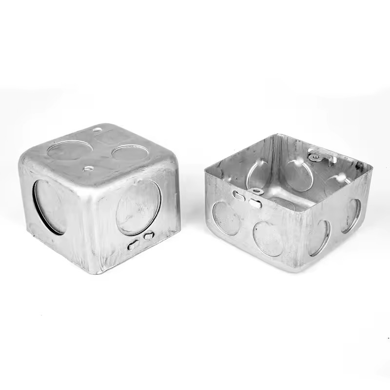 86 Type Galvanized Steel Fire Resistant Concealed Junction Box Embedded in Concrete for Switch Socket