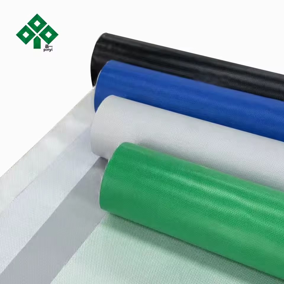 Fireproof Insulation Material Polyurethane Coated Fiberglass Fabrics for Construction Application