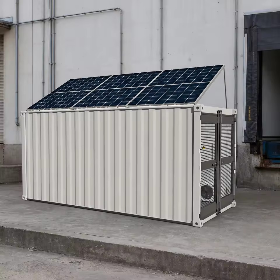 HCFC New 20-Foot Cold Storage Solar Container Refrigeration System with Eco-Friendly Design High Productivity Competitive Price