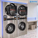 12kg 15kg 20kg Heavy Duty Washer Dryer Coin Operated Commercial Laundromat Equipment