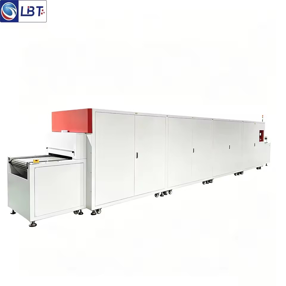 Dust Free Energy Saving IR Tunnel Oven, Continuous Conveyor Infrared Drying Machine for Electronics Surface Curing