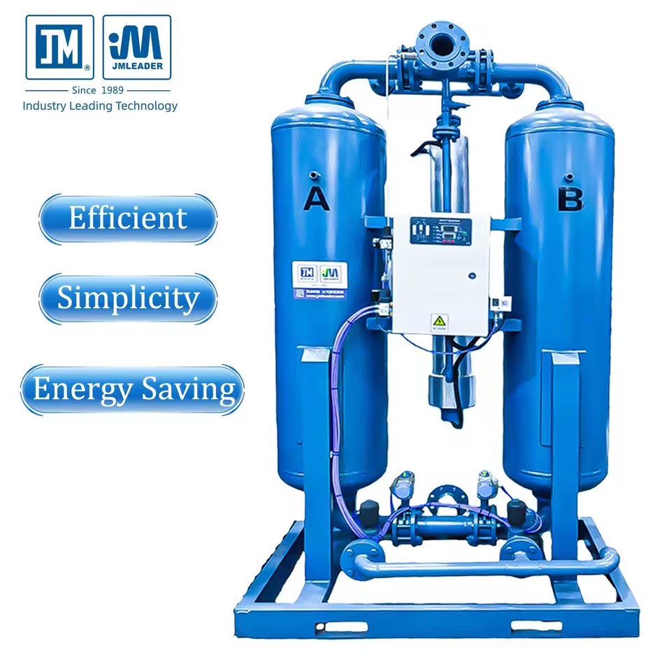 High Efficiency 18Nm/min Micro-Heat Desiccant Dryer Industry Compressed Air Drying Equipment for Food Processing