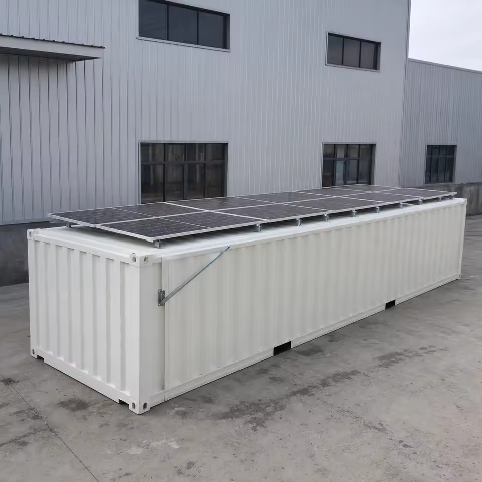Supports Customization -grid Solar Refrigerated Storage Containers 20-foot/40-foot Sizes Remote Controlled Soundproof
