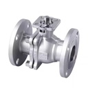 300lb 150lb ASME PN16 10K SS 304 316 Wcb 2pc Stainless Steel 2 Flanged Ball Valves Price
