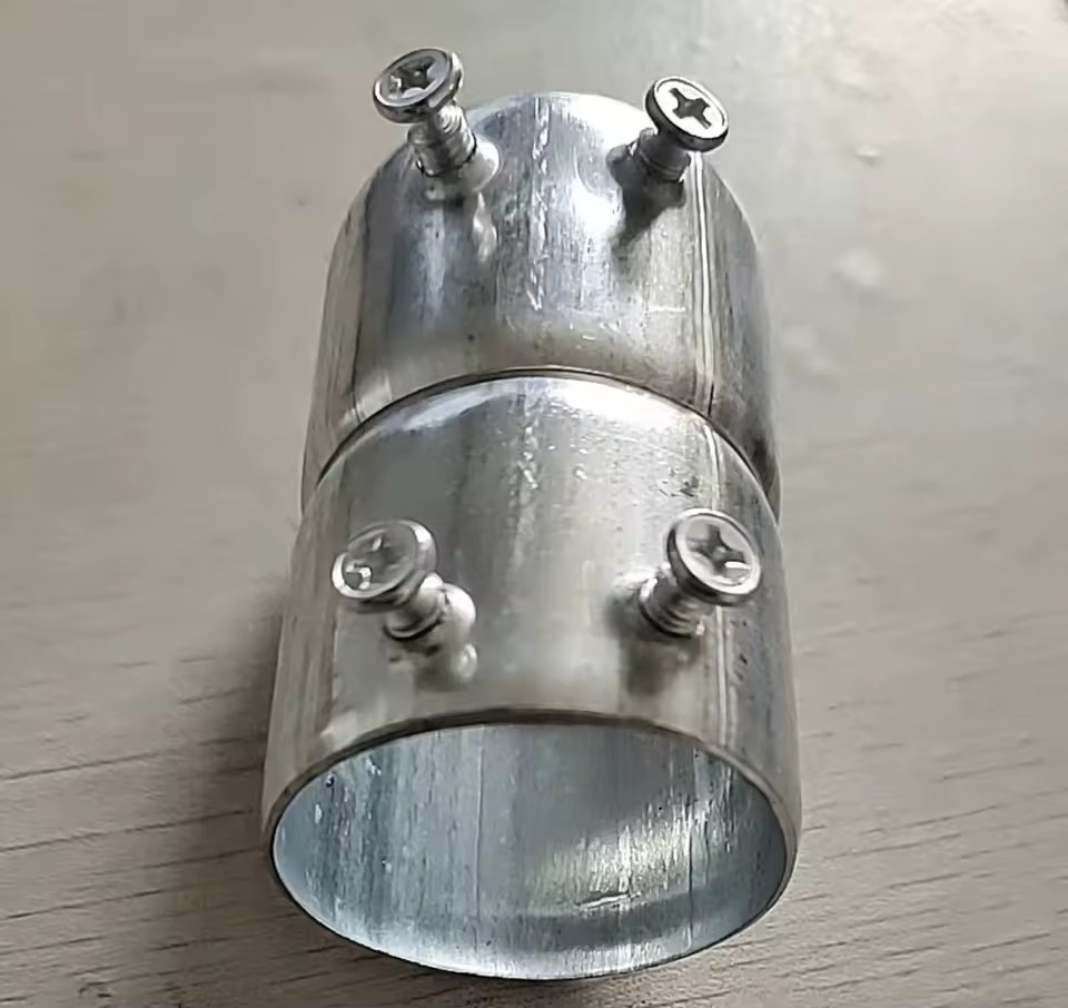 Hot Dip Galvanized Spun Metal Junction Box Coupling Electrical Conduit Fitting