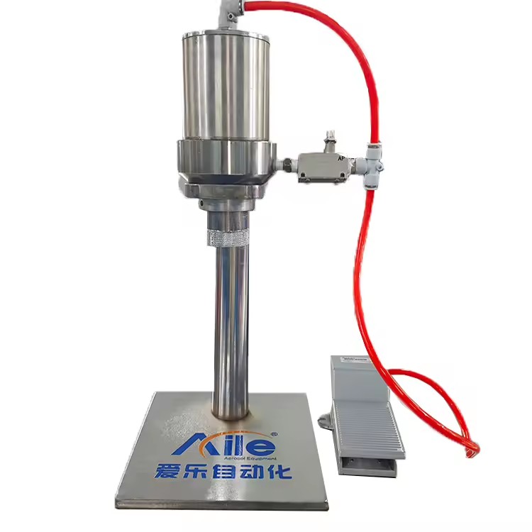 Pneumatic Semi Automatic Aerosol PLC Control Oil Air Freshener Chemical Applications Traditional Valve Disassembler Removal Tool