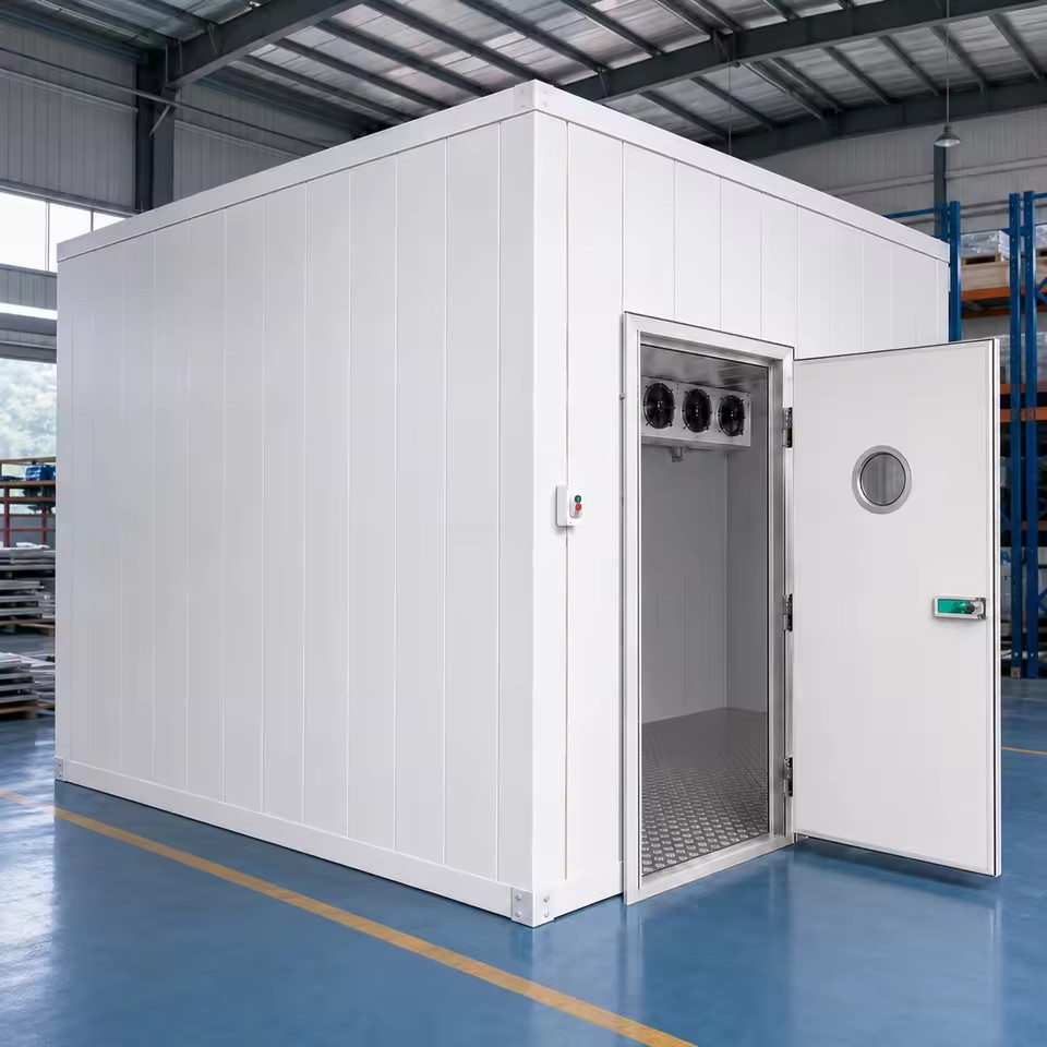 Cold Room System with Condensing Unit and Unit Cooler for Commercial Food Cold Storage Warehouse Project