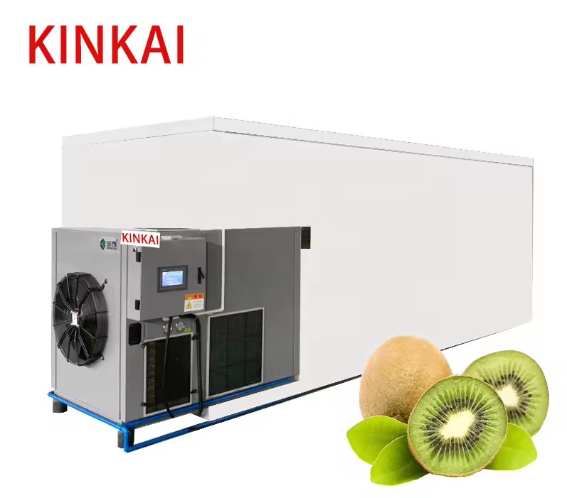 Heat Pump High Efficiency Commercial Dehydrator Fruit Vegetable Dryer Machine Continuous Tray Dryer Chili Pepper Drying Gear Ti