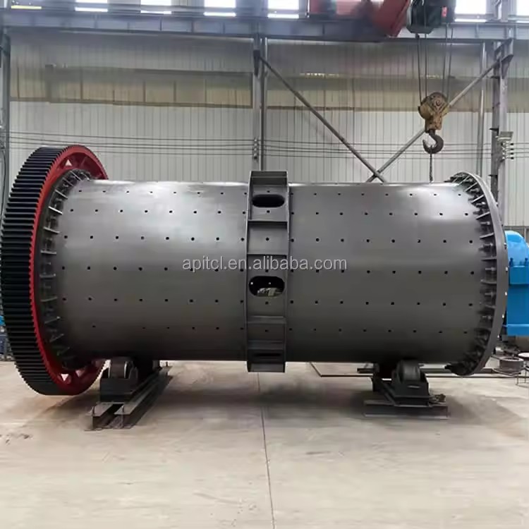 Energy Saving Motor Ball Mill for Ore Grinding Cement Ceramic Mining Equipment with Easy Operation
