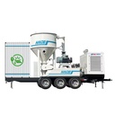 Electric Truck Mounted Stainless Steel Sand Sucker Dry Cleaning Machine with High Pressure Pumps for Oilfield Drilling Service