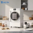 YFD-10 Stainless Steel Vacuum Freeze Dryer Machine 10kg Capacity Electric Heating Food Drying for Meat Vegetable Snack