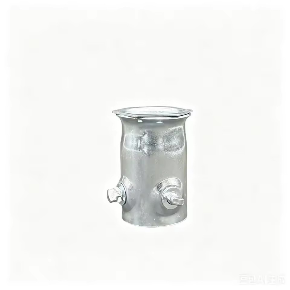 Galvanized Conduit Box Connector With Lock Nut Pipe Fitting