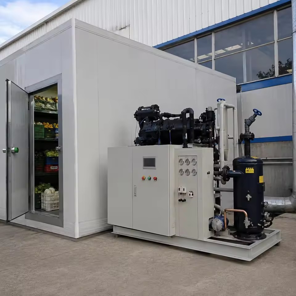 Factory Supply Screw Compressor Condensing Unit for Warehouse Refrigeration Food Industry and Global Buyers