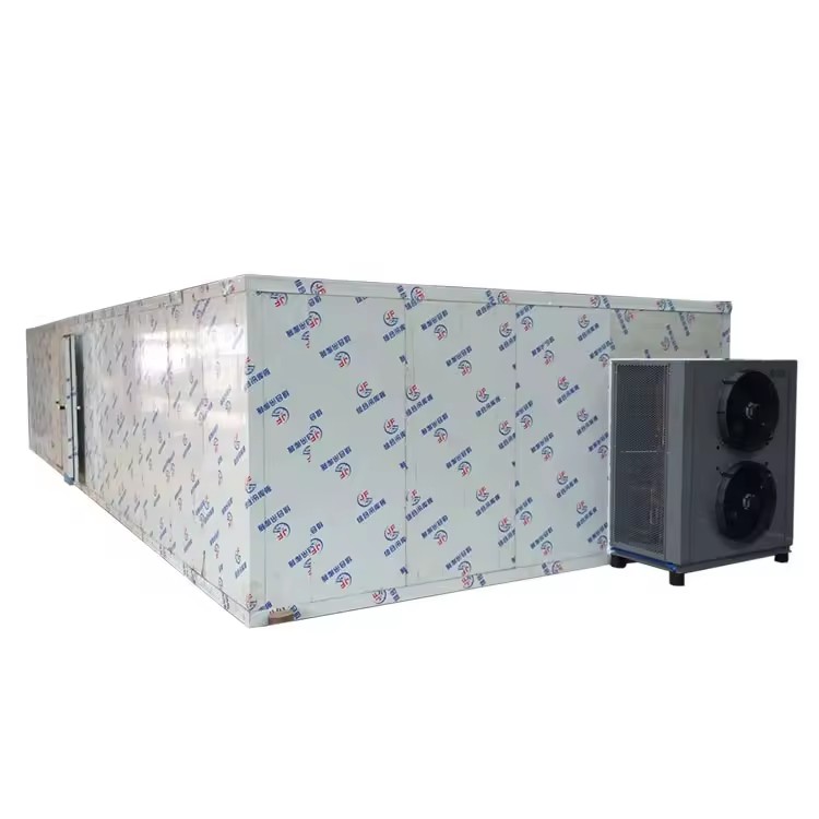 KINKAI Low Energy Consumption Heat Pump Tray Dryer for Fodder Forage Grass Herbs Drying (200-3500kg Batch Capacity)
