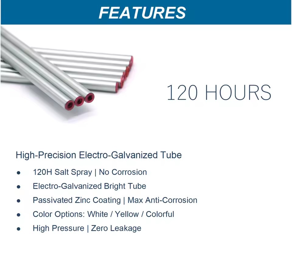 Galvanized Cold Drawn Precision Hydraulic Seamless Carbon Steel Pipe New 1 Year Warranty