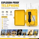 IP67 Die Cast Aluminum Alloy Industrial Hotline for Chemical Plant Oilfield Explosion Proof Waterproof Emergency