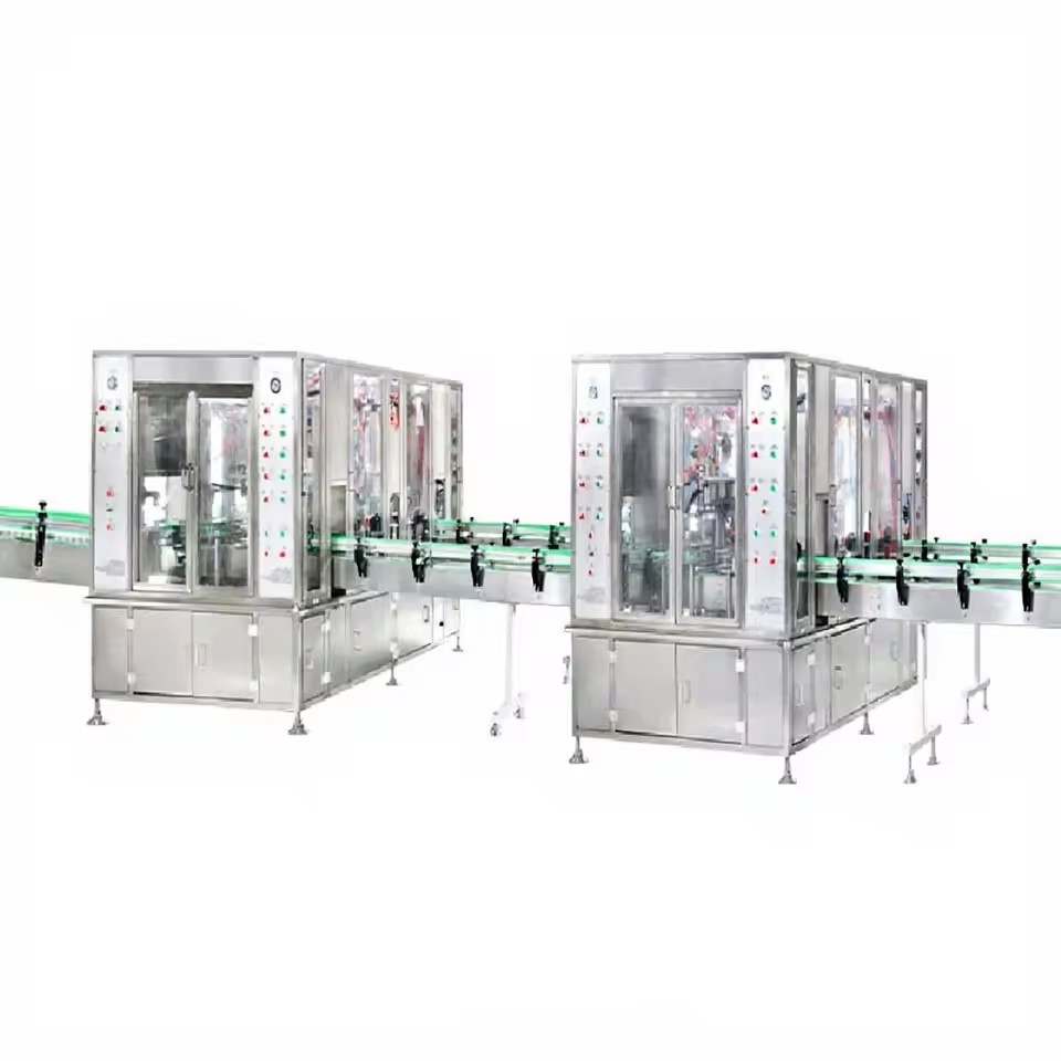 Automatic Pneumatic High Accuracy Multi-functional Spray Gas Aerosol Filling Machine for Cosmetic & Chemical Applications 220V