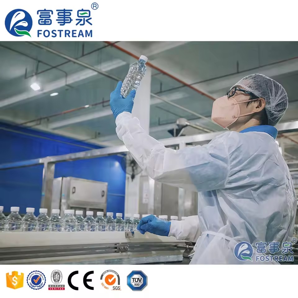 Manufacturing Automatic Commercial Industry RO Purified and Mineral Alkaline Water Plant