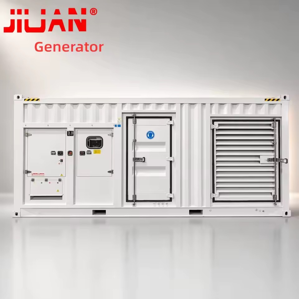 Grupo Electrogeno Silencioso 1100kW 1260kW 1375kVA 1575kVA 1600kW 2000kW Container Type 3 Phase Silent Generator for Business