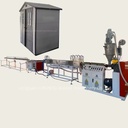Factory Direct PVC Plastic Steel Door Window Profile Extrusion Line Custom PP Outdoor Tool Shed Panel Manufacturing Equipment