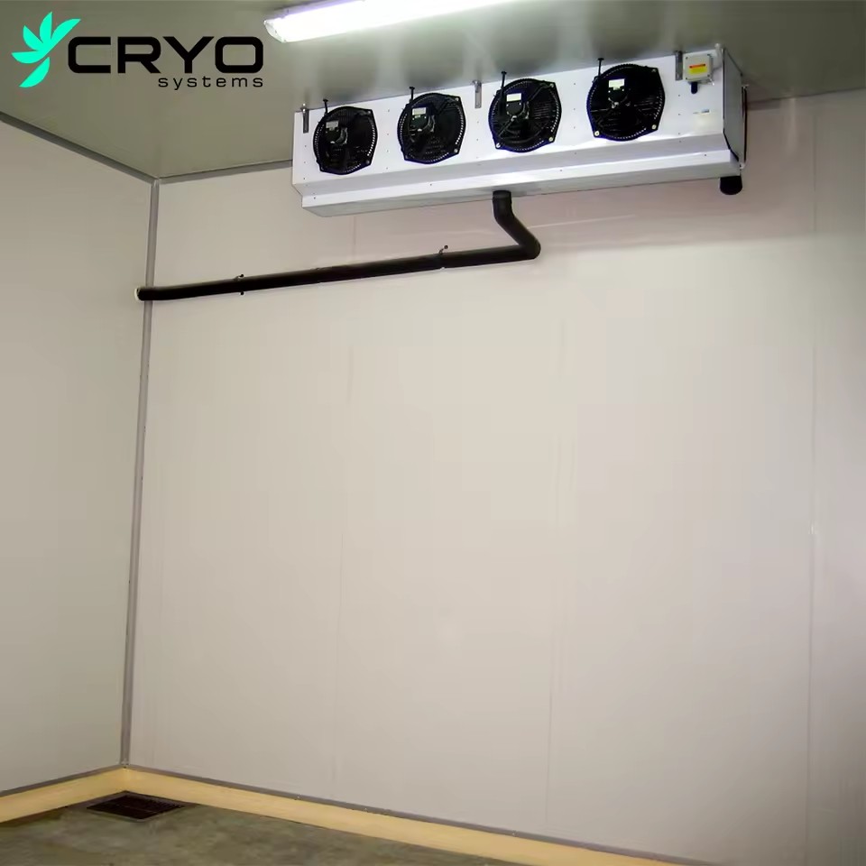 Durable Cold Room Food Storage Pump Engine Motor Custom Design Energy Saving Eco-Friendly Cooling System World