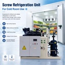 Professional Screw Condensing Unit for Refrigeration Engineering Companies Cold Storage Builders and Contractors