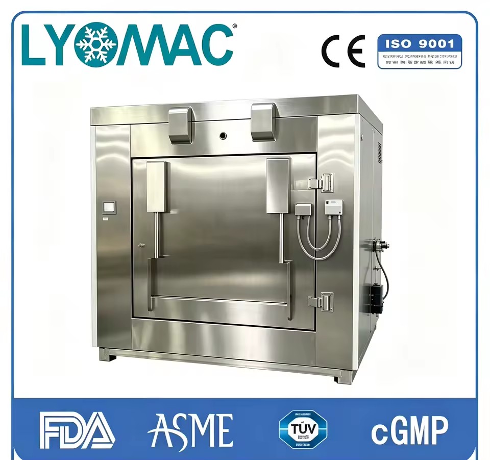 LYOPRO-10.0- Industrial Production Vacuum Freeze Dryer Large Capacity Lyophilizer for Mass Manufacturing