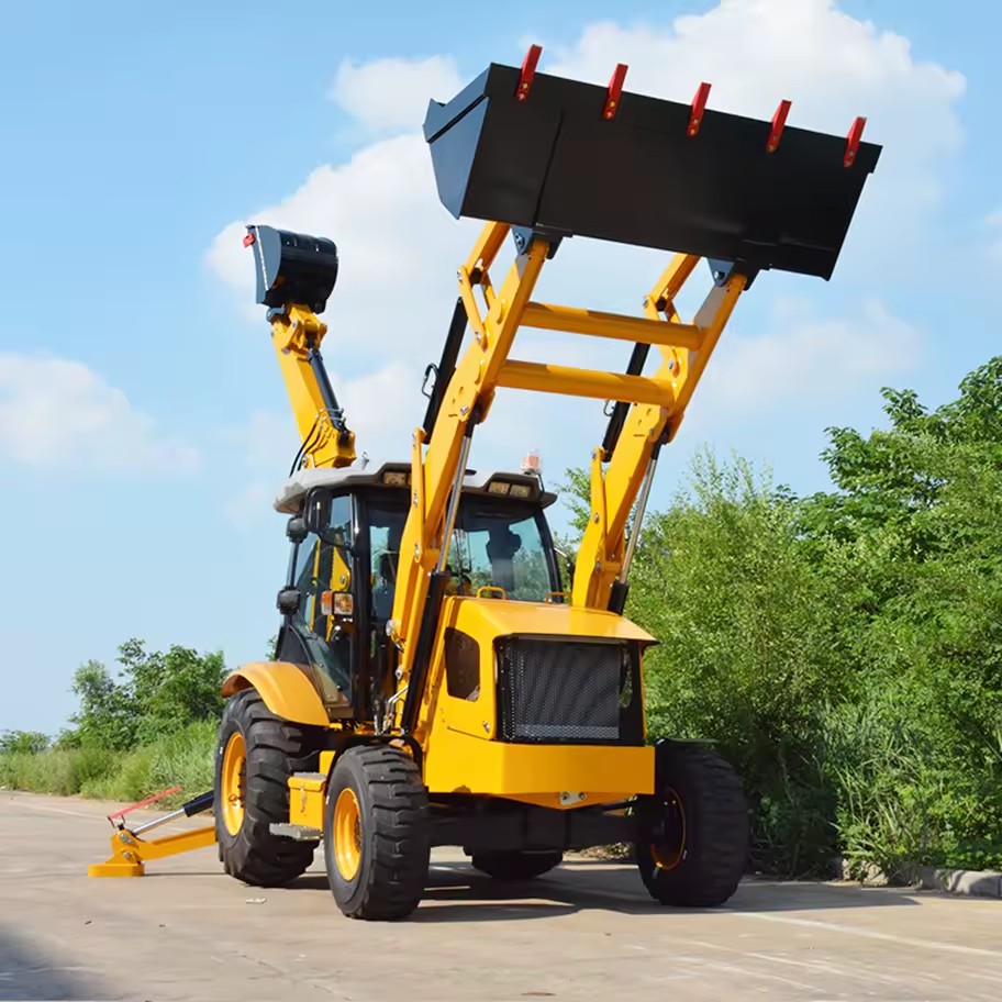 RELY Diesel EPA Wheel Loader Backhoe PLC Gearbox Pump High Efficiency 37kW Yuchai YCD4J22T-115 Engine Bearing Motor 1.3m
