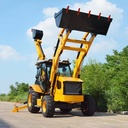 RELY Diesel EPA Wheel Loader Backhoe PLC Gearbox Pump High Efficiency 37kW Yuchai YCD4J22T-115 Engine Bearing Motor 1.3m
