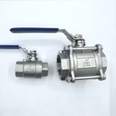 1000wog Hydraulic Long Handle Industrial Price Gas Water Thread BSP NPT SS 304 316 1 2 3pcs Cf8m 1/4" Stainless Steel Ball Valve