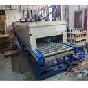 Stainless Steel Hot Air Conveyor Dryer Factory Direct Infrared Tunnel Furnace 600KG Load Glass Bottle Coating Process 380V