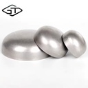 Dished End Caps Head tank Head Asme B16.9 A234 Stainless Steel 304 316l 904 Butt Welded Seamless Pipe End Caps for Petroleum