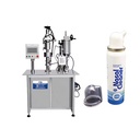 High Quality Semi-Automatic Aerosol Filling Machine for Cosmetic Liquid Sprays 200ml Oil Energy Saving 99.5% Accuracy