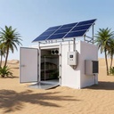 Custom Solar Panel Powered Cold Storage Room Walk in Chiller Freezer Container Cold Room Unit for Meat Fish Fruit Vegetables