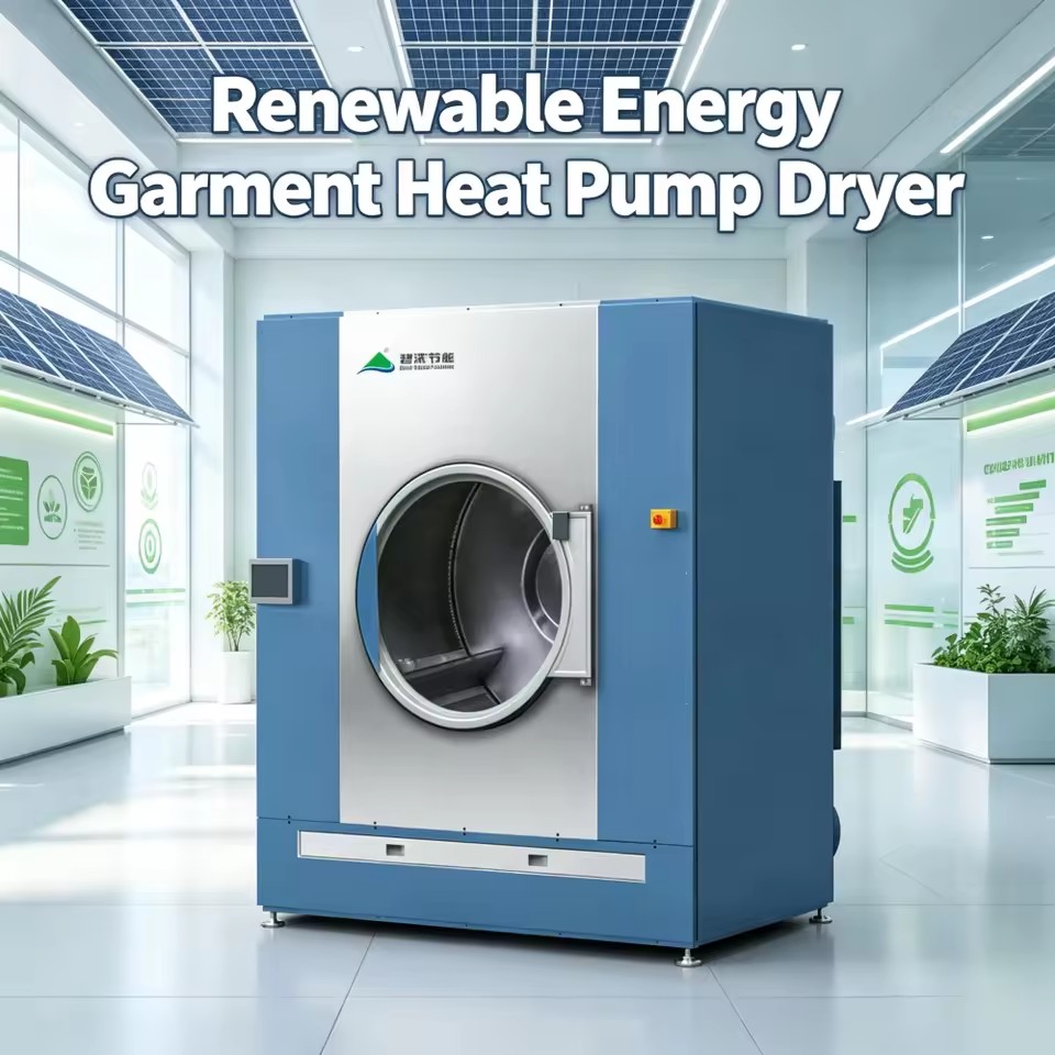 Ultra High Temperature Operating Clothes Dryer Industrial Textile Heat Pump Model