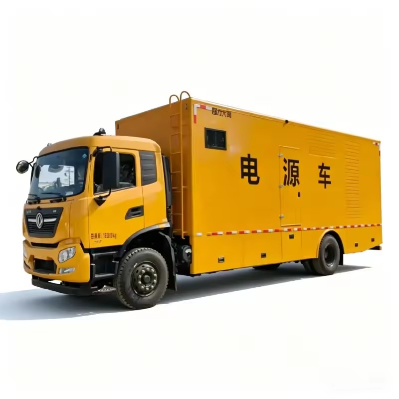 Intelligent Control Oil Drilling Power Trolley Emergency Power Supply Vehicles Trucks with Excellent Performance